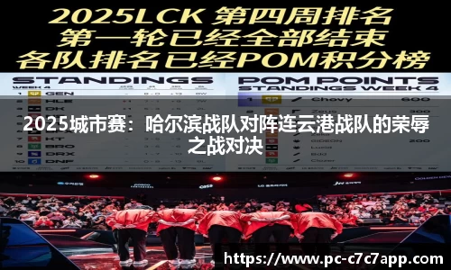 2025城市赛：哈尔滨战队对阵连云港战队的荣辱之战对决